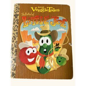 VeggieTales Board Book "The Ballad Of Little Joe" Big Idea Children's Story